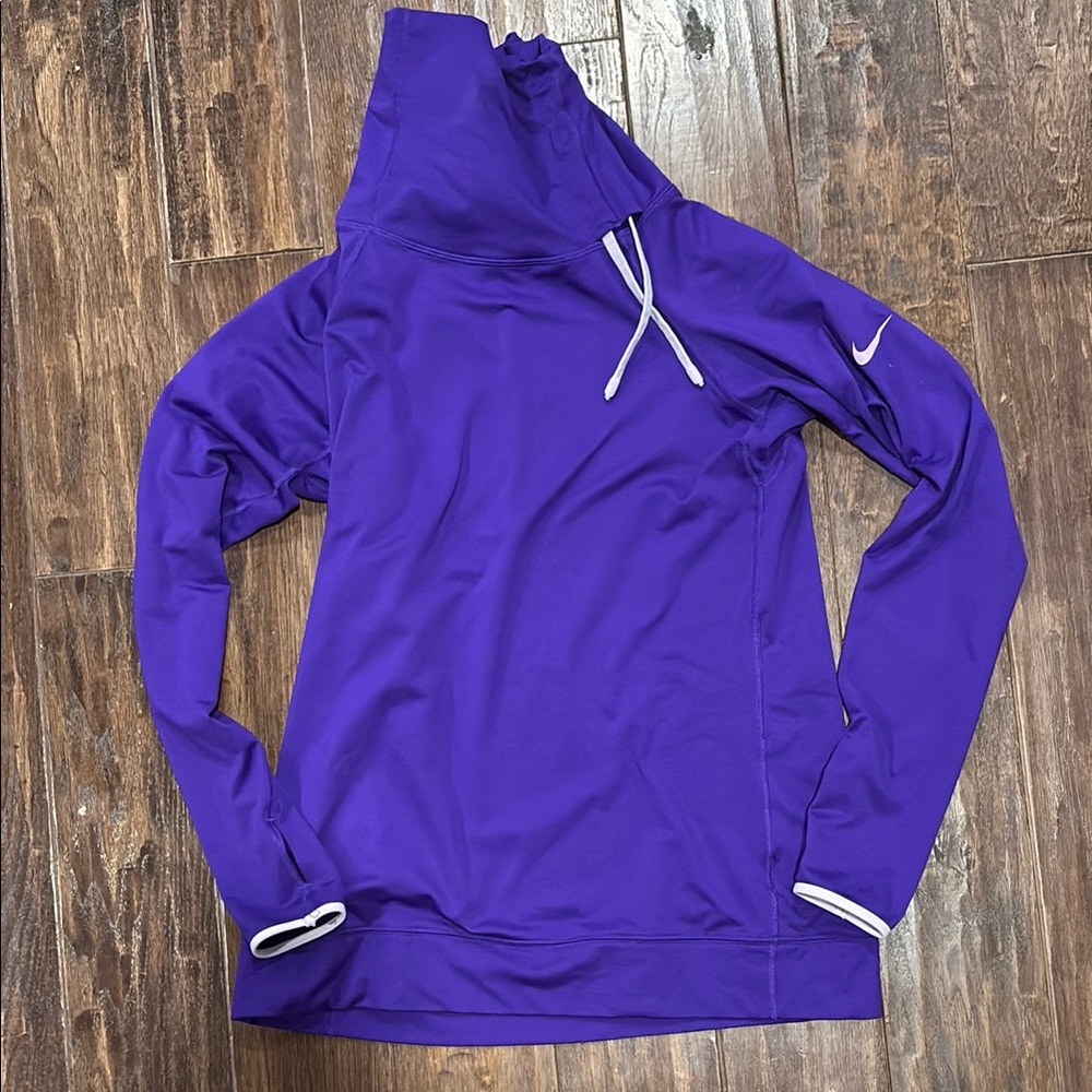 Nike Purple Cowl neck